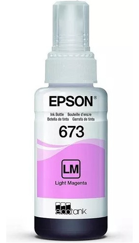 Botella De Tinta Magenta Light Ink Serie L805 L810 L850