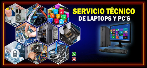 Servicio Técnico De Laptops Y Computadoras Full Reparaciones