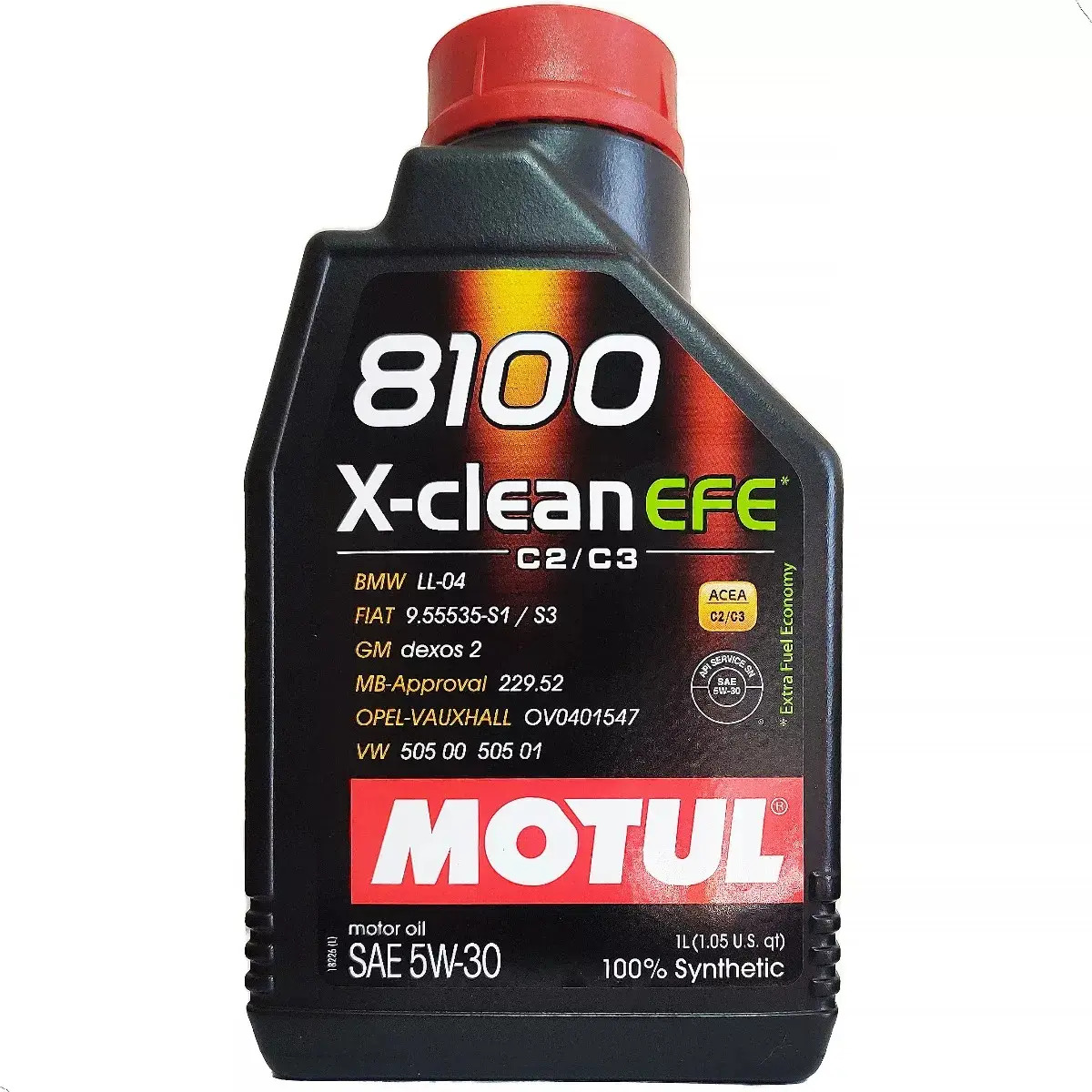Motul Óleo De Motor 8100 X-Clean EFE 5W-30 1 L | MercadoLivre