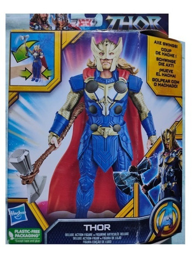 Figura De Acción Thor Love And Thunder Marvel Studios Hasbro