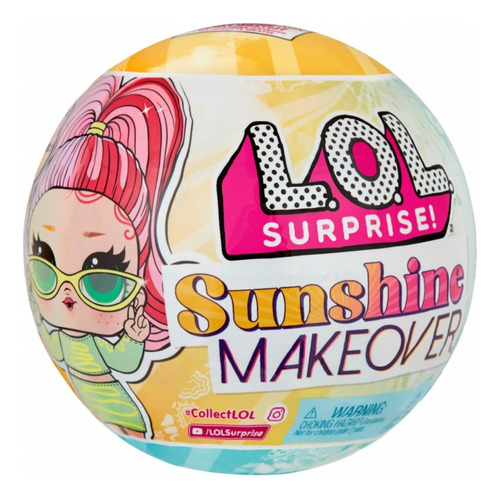 Lol Surprise Sunshine Makeover (cambia Color Al Sol)