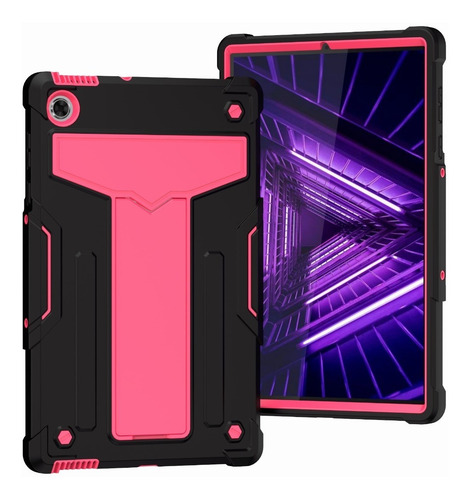 Imagen 1 de 5 de Funda Para Lenovo Tab M10 Fhd Plus 10.3 2020 Tb-x606f Rosa