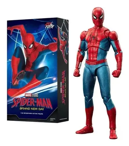 SPIDER-MAN BRAND NEW DAYフィギュア Figuras De Ação Do Homem-aranha Novo Dia Zd Toys . | MercadoLivre