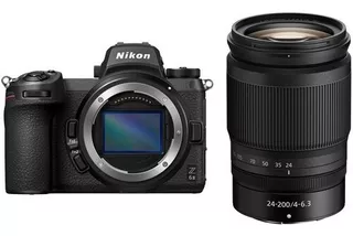Câmera Nikon Z6 Ii / Z 6ii Com Lente Z 24-200mm + Nf-e *
