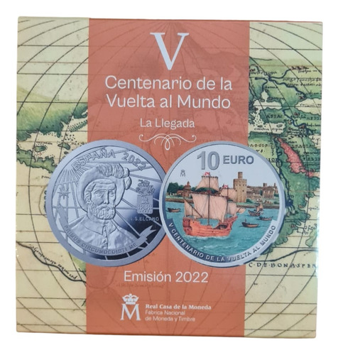 Moneda España V Centenario De La Vuelta Al Mundo 2022