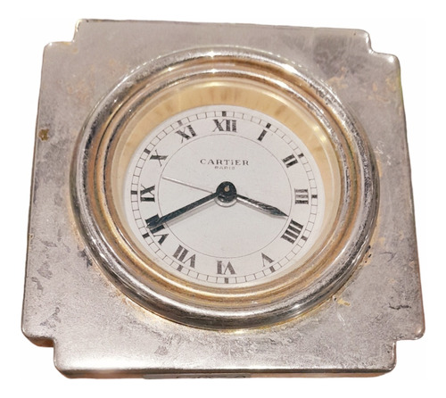 Antiguo Reloj Despertador Cartier Paris Funcionando