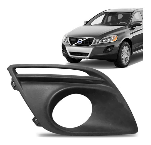 Moldura De Milha Volvo Xc60 2008 A 2014 Com Auxiliar