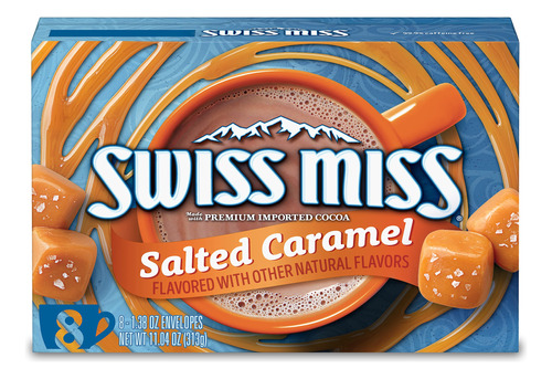 Swiss Miss Mezcla De Cacao Caliente Con Sabor A Caramelo Sal