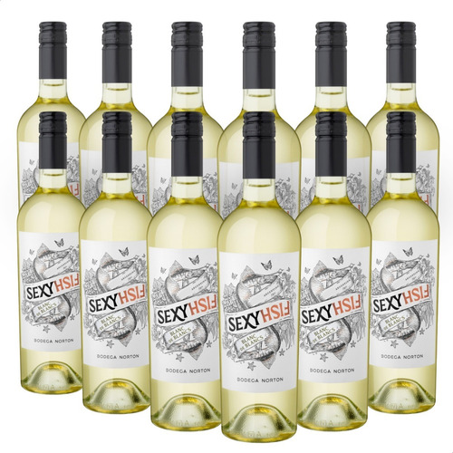 Vino Norton Sexy Fish Blanc De Blancs Blanco X12 Unidades