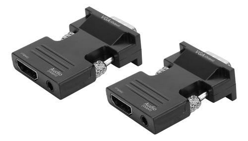 Adaptador Audio Larga Vida Util 1080p Convertidor Video Hdmi