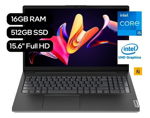 Notebook Lenovo Core I5-1235u 16gb Ram 512gb Ssd 15.6 Fhd