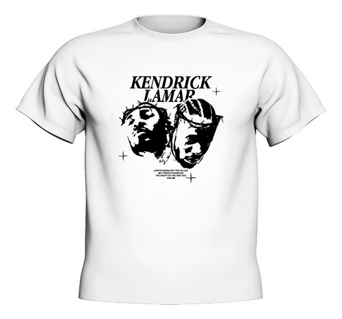 Remera Kendrick Lamar Pride 100% Algodon Premium 24/1