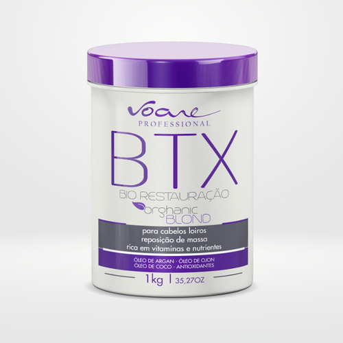 Btox Orghanic Blond Bio Restauração Voare 1kg