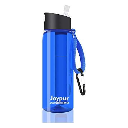 Joypur Botella De Filtro De Agua, Purificador De Agua Sin Bp