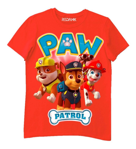Camiseta Paw Patrol - Patrulla Canina - Niños