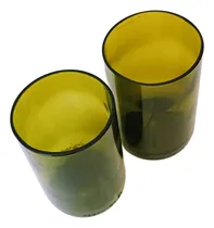 Comprar Vasos Reciclados Hechos Con Botellas De Vidrio Cortadas X10