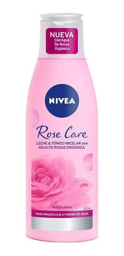 Nivea Rose Leche Y Tonico Micelar  2en1 200ml