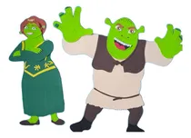 Comprar Carteles En Goma Eva Shrek Personajes Carteles Fiestas