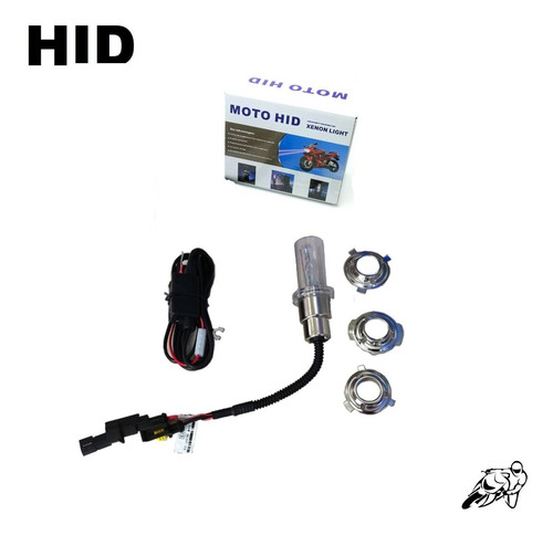 Imagen 2 de 4 de Kit Luces Hid Moto 8000k 35w Universal, Somos Tienda !!!