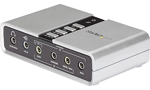 comprar Startech.com Tarjeta De Sonido Usb 7.1 - Tarjeta De Sonido E