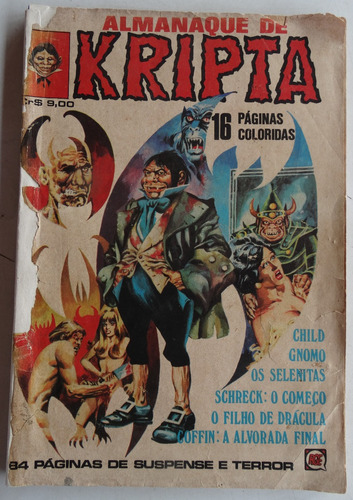 Almanaque De Kripta Nº 1 Rge Jun 1977 Leia