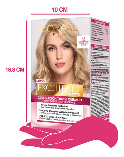 Tintura Permanente Excellence Creme Loreal Paris X 47 Gr