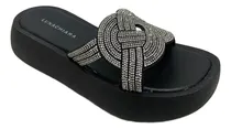 Comprar Sandalias Ojotas Mujer Faja Con Brillos Mujer Luna Chiara 05
