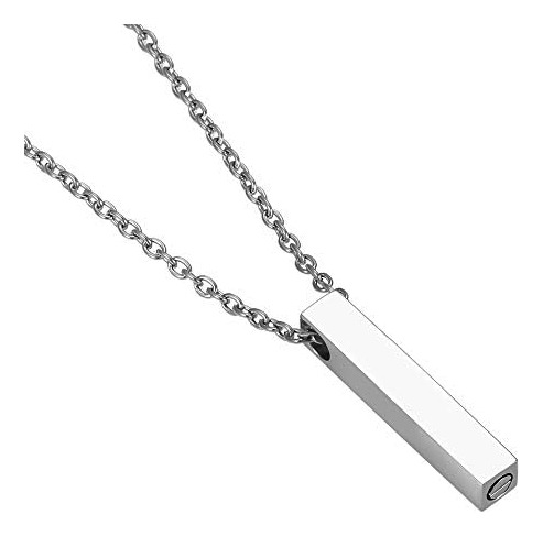 Gisunye Collar De Urna De Cremación Para Cenizas Colgante En