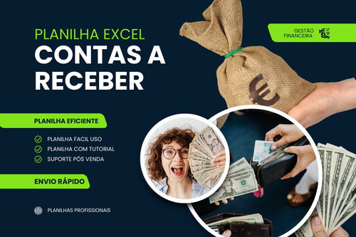 Planilha Sistema Excel Contas A Receber