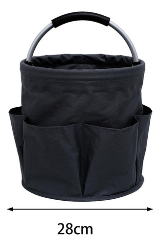Cesta De Picnic, Cesta De Almacenamiento Para Acampar, Negro