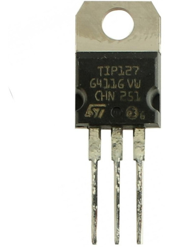 Transistor Tip127 Pnp 100v 5a - 10 Peças Para Projetos