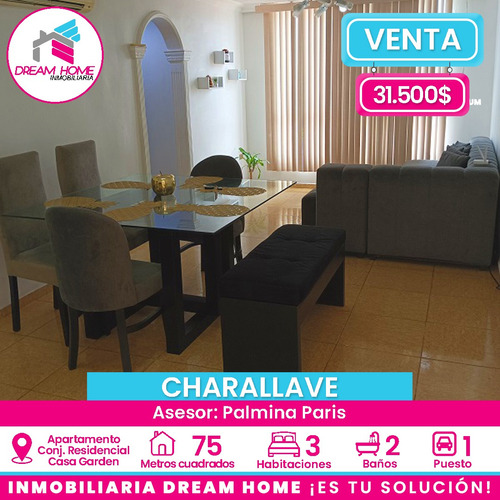 Apartamento En Venta  Conj. Res. Casa Garden - Charallave