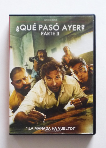 Pelicula Que Paso Ayer Parte Ii - Dvd Video