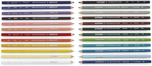Imagen 4 de 6 de Lapices Prismacolor Scholar 24 Colores Importados