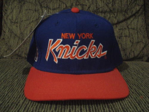 Boné New York Knicks Script Anos 90 Made In Usa