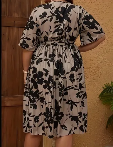 Vestido Plus Size Talle 2 Xl Fiesta