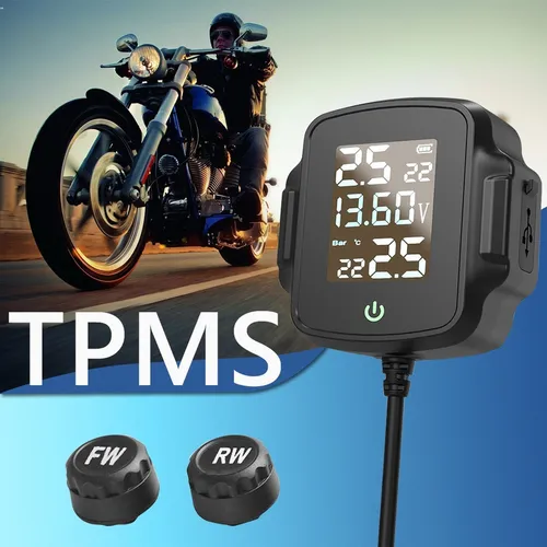Sistema De Control De Presión De Neumáticos De Moto Tpms |