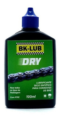 Lubrificante Para Corrente De Bicicleta Bk-lub Dry 100ml