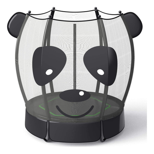 Langxun Trampolín De Panda De 5 Pies Para Niños, Mini Tra