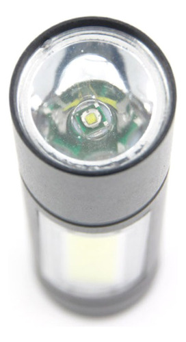 Mini Linterna Portátil Con Zoom Recargable Usb Cob