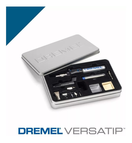 Imagen 2 de 7 de Dremel Versatip Pirograbador Soldador Estuche Con Accesorios