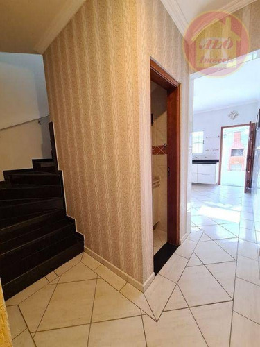 Imagem 5 de 25 de Sobrado À Venda, 136 M² Por R$ 590.000,00 - Canto Do Forte - Praia Grande/sp - So0767