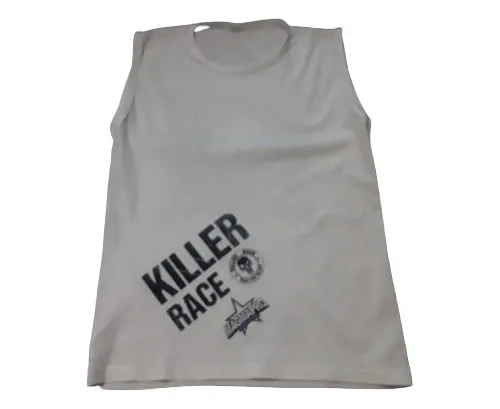 Remera Blanca Deportiva Magmatro Sport Talle 10 (Usado)