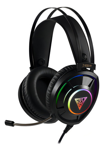 Audifonos Gamdias Gd-hebe E3 Stereo Rgb Usb 3.5mm C/mic /vc Color Negro