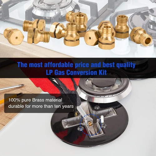 Kit De Conversion De Gas Grlp4 Lp | Orificio De Propano |...