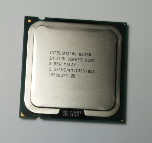 Intel Core 2 Quad Q8300 2.50g/4m/1333fs/775 Procesador Q8300
