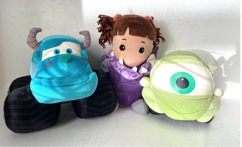 3 Peluches Monsters Inc  