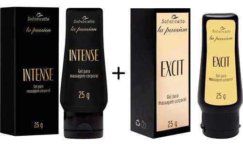 Kit Lubrificante Intense Dessensibilizante E Excit Vibração