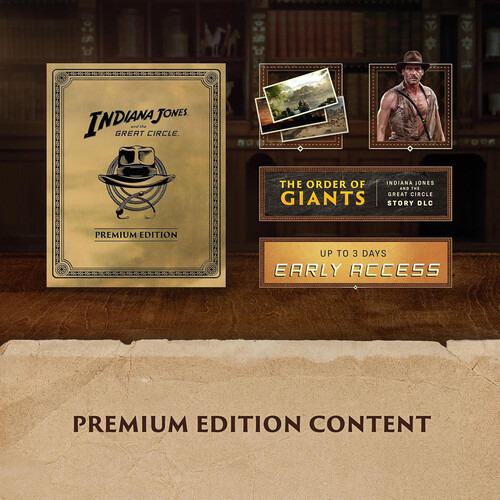 Xbox X Indiana Jones And The Great Circle Premium Edt
