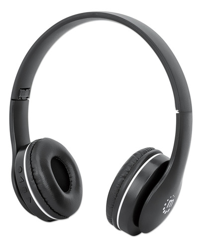 Producto Generico - Manhattan Auriculares Bluetooth Para La. Color Negro